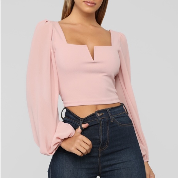 Fashion Nova Tops - Mauve top